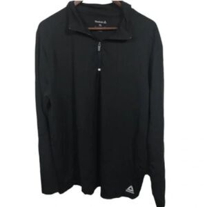 Men's Reebok Black Athletic Pullover Jacket